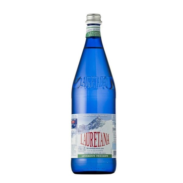 Lauretana | Acqua frizzante Lauretana 12 bottiglie x 1 litro