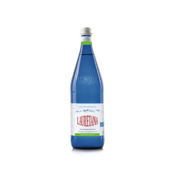 Lauretana | Acqua leggermente frizzante Lauretana 12 bottiglie x 1 litro