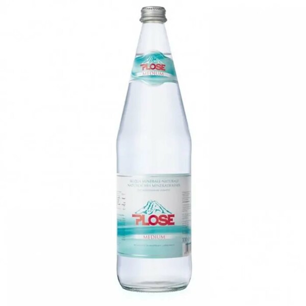 Plose | Acqua leggermente frizzante Plose x 12 bottiglie x 1 litro